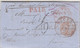 LETTER. 19 DEC 1854. DETROIT. (+CUICINNATI AGENT CONSULAIRE 1854)(+ DETROIT 1854) PAID. TO BIEDERBACH FRANCE - …-1845 Prephilately