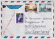 MiNr. 300-301, 303 Ghana 1967, 1. Juni. Freimarken: Nationale Symbole Bedarfsluftpostbrief In Die Schweiz Gelaufen - Ghana (1957-...)