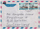 MiNr. 303 Ghana 1967, 1. Juni. Freimarken: Nationale Symbole Bedarfsluftpostbrief In Die Schweiz Gelaufen - Ghana (1957-...)