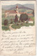 C2420) ST. TRUDPERT - Signierte LITHO - K. MUTTER - Gel. Untermünsterthal - Muenstertal