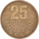 Monnaie, Costa Rica, 25 Colones, 1995 - Costa Rica