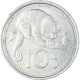 Monnaie, Guinée, 10 Toea, 1976 - Papúa Nueva Guinea