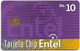 Bolivia - Entel (Chip) - Lila Y Multicolor, 2000, 10Bs, 100.000ex, Used - Bolivia