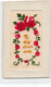 CPA Brodée - Fantaisie - To My Dear Son - Roses Rouges - Fleurs - Broderie - Brodées