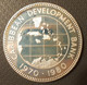 East Caribbean Territories 10 Dollars 1980 Ag.900 28.28g 10th Anniversary - Oost-Caribische Gebieden