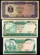 Libia Libya 1/4 + 1/2 + 1/2 DINAR LOTTO 4286 - Libya