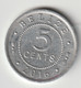 BELIZE 2016: 5 Cents, KM 34a - Belize