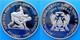 Delcampe - SAINT THOMAS & PRINCE 12X1000 D 1996 CU-NI PROOF BRUNITE VERY RARE ATLANTA OLYMPIC GAMES MINTAGE 1000PCS UNC. - Santo Tomé Y Príncipe