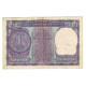 Billet, Inde, 1 Rupee, KM:78a, TB - Inde