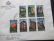 Delcampe - San Matino 1966 Und 67 Ufficio Filatelico Governativo 2x Einschreiben / Reko Brief / FDC Nach Halle Westfalen - Covers & Documents