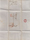 LETTER. 25 JAN 1848. PROVIDENCE. Mrs HARKNEFS & STEAD TO WARTEMAN & BURGESS. NEW OELEANS. POSTAGE 10          /  2 - …-1845 Prephilately