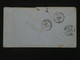 BL1 BELGIQUE  LETTRE EN PORT PAYé 1863 ANVERS A BORDEAUX   FRANCE + 2X  40C ROUGE NON DENTELé +AFFRANCH. INTERESSANT++ - 1849-1865 Medallions (Other)