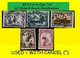 1931/39 BUTA BELGIAN CONGO / CONGO BELGE  CANCEL STUDY [F] SELECTION COB 171+173+175/176+202 (x 5 STAMPS) TYPE 7A1- - Abarten Und Kuriositäten