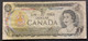 BANKNOTE CANADA 1 DOLLARO 1973 QUEEN ELIZABETH CIRCULATED - Canada