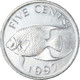 Monnaie, Bermudes, 5 Cents, 1997 - Bermudes