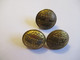 3 Boutons Anciens Bombés D'uniforme/Postes / Postes Et Télégraphes/bronze/A M & Cie/2 ,3 Cm /Début XX éme   BOUT242 - Bottoni