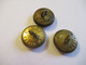 3 Boutons Anciens Bombés D'uniforme/Postes / Postes Et Télégraphes/bronze/A M & Cie/2 ,3 Cm /Début XX éme   BOUT242 - Boutons