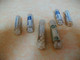 Delcampe - Lot De 6 Anciens Tubes En Verre Dans Les Quels étaient Vendus Les Granules Autrefois - Medical & Dental Equipment