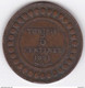 Tunisie Protectorat Français . 5 Centimes 1891 A , En Bronze - Tunisia