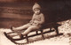 Carte Postale Photo Enfant-Jeune-Fille-Young-Girl-Child Woman-Kind-LUGE Sport D'hiver-Neige- - Abbildungen