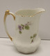 Delcampe - *JOLI ANCIEN POT A LAIT CREMIER PORCELAINE De LIMOGES Décor Fleurs Mauves  E - Limoges (FRA)