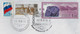 Russia 1996 Barcode Label Registered Cover Commemorative Cancel From Chelyabinsk Mineral Geology - Minéraux