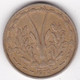 États De L'Afrique De L'Ouest 25 Francs 1970 , En Bronze Aluminium, KM# 5 - Andere - Afrika