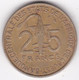 États De L'Afrique De L'Ouest 25 Francs 1970 , En Bronze Aluminium, KM# 5 - Andere - Afrika