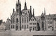 Dixmude - L'Hôtel De Ville, Prison Et L'Église St. Nicolas - Diksmuide