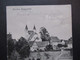 DR 1919 AK Kirche Gaggstatt Post Kirchberg Jagst Nach Detmold Verlag Fr. Bauer Kirchberg - Crailsheim