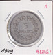France 5 Francs 1949 Km#888b.1 - 5 Francs
