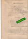 Delcampe - VP21.478 - MONTMIRAIL - Acte De 1895 - Contrat De Mariage - M.GOUFFRAY Clerc De Notaire Au LUART & Melle CHARDON à GREEZ - Manuscrits