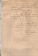 Delcampe - VP21.478 - MONTMIRAIL - Acte De 1895 - Contrat De Mariage - M.GOUFFRAY Clerc De Notaire Au LUART & Melle CHARDON à GREEZ - Manuscrits