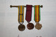 Delcampe - Très Belle Parure De Médailles WW2 Belges. - België