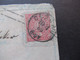 AD NDP 1869 Aufbrauchsausgabe 1 Gr. Auf Umschlag Von Preussen Ausgabe 1863 Stempel Glogau Nach Reichenbach - Ganzsachen
