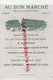 CHROMO AU BON MARCHE -LES SOUHAITS RIDICULES -BOUDIN BOUDINS    - MAISON BOUCICAUT  EXPOSITION UNIVERSELLE 1900 - Au Bon Marché
