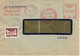 ROMANIA 1937: ROMANIAN TELEPHONE COMPANY FRAMA On Circulated Cover - Registered Shipping! - Macchine Per Obliterare (EMA)