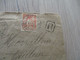 Lettre France 40c Orange Type Sage Seul Sur Lettre En Recommandé Marseille Pour Nîes AR 19/7/190 - 1898-1900 Sage (Type III)