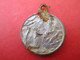 Petite Médaille Religieuse Ancienne/Bernadette Soubirous/Vierge De Lourdes/Aluminium  /Début XXéme             CAN622 - Religion &  Esoterik
