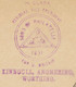 GB 1894 QV ½d Brown Thin Buff Card Superb Used With Rare Duplex Postmark „ANGMERING / G72“ (Littlehampton) AUTOGRAPHED - Storia Postale