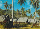 Postcard Oceania > French Polynesia Bungalows Du Club Mediterrannee Moorea 1973 - Polynésie Française