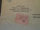 D192806  Hungary Cover 1960's  IBUSZ Visa Dept.  Passport - Remboursement  - Valeur Déclarée - Brieven En Documenten