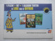 1999 TINTIN PANNEAU PUBLICITAIRE Plastique TOTAL Publicité Sur Point De Vente TOURNESOL  Hergé Moulinsart 1999 - Affiches & Posters