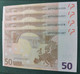 Delcampe - 50 EURO SPAIN 2002 TRICHET M034A3 V SC FDS UNC. PERFECT - 50 Euro