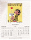 B01-409 Calendrier A4 Poste 1995 Rare Neuf Vierge Sur La BD 2339 Néron 2484 Gaston 1944 Tintin 2150 Schtroumpf 2528 2431 - Grand Format : 1991-00