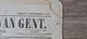 GAZETTE VAN GENT - BIEZONDERE UITGAVE 4 SEPTEMBER 1870 - ENKEL BLAD - Antiquariat