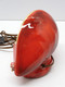 Delcampe - *LAMPE CERAMIQUE VINTAGE Forme MOULE ROUGE Signée VALLAURIS COLLECTION DECO XX E - Vallauris (FRA)