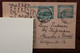 1922 SAAR Sarre Saarbrücken Deutsches Dt Reich Empire Allemand Germany Cover Saargebiet Entier Ganzsache - Cartas & Documentos