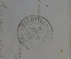 BL7 FRANCE  BELLE LETTRE 1863 BELLEVILLE   A   FONTENAY  +CACHET PERLé + N° 22 +AFFR. INTERESSANT ++ - 1862 Napoleon III