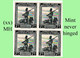 1942 ** BELGIAN CONGO / CONGO BELGE = COB 265 MNH BLACK SOLDIER: BLOC OF -4- STAMPS WITH ORIGINAL GUM - Blocks & Sheetlets